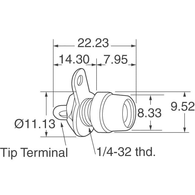 3501FPX Switchcraft Inc.  Audio Connectors